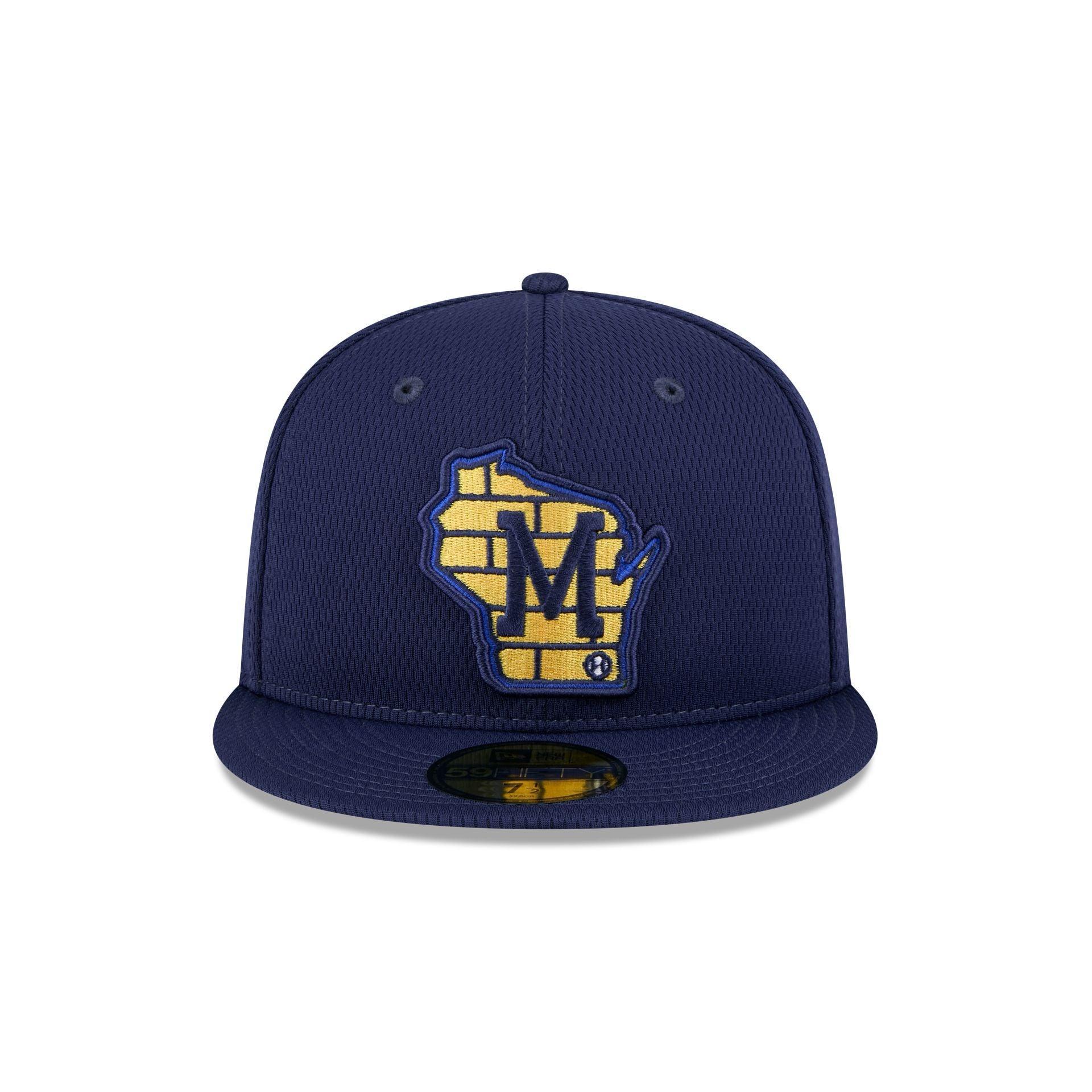 Milwaukee Brewers 2025 Clubhouse Alt Low Profile 59FIFTY Fitted Hat Male Product Image