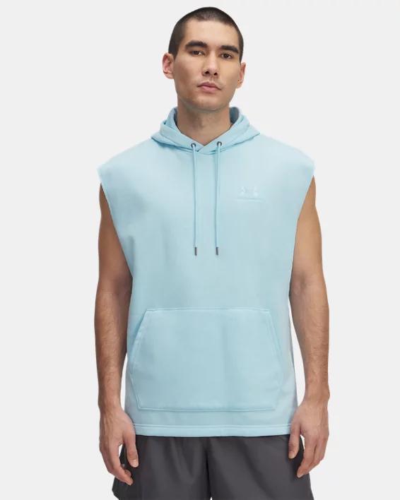 Mens UA Icon Fleece Sleeveless Hoodie Product Image