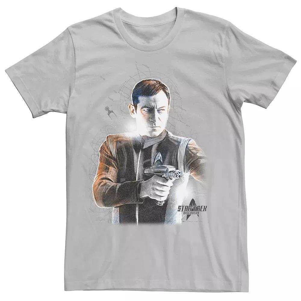 Men's Star Trek Discovery Lorca Sketch Schematic Tee,  Product Image