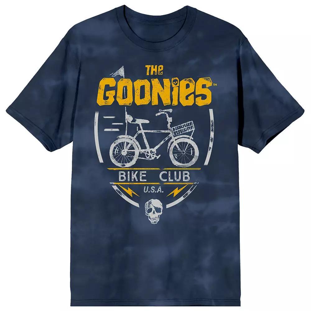 Men's The Goonies Bike Club Short Sleeve Graphic Tee, Size: Large, Blue Product Image