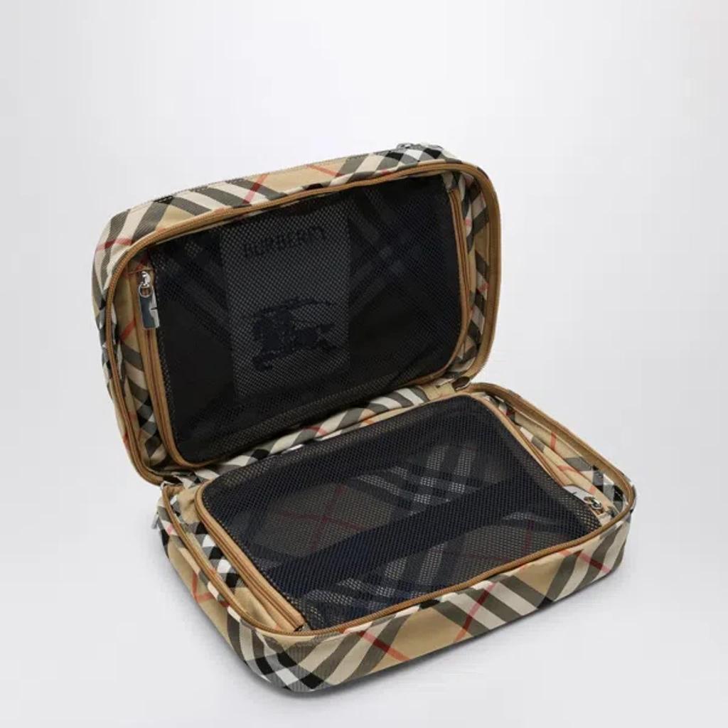 BURBERRY Check Travel Pouch Product Image