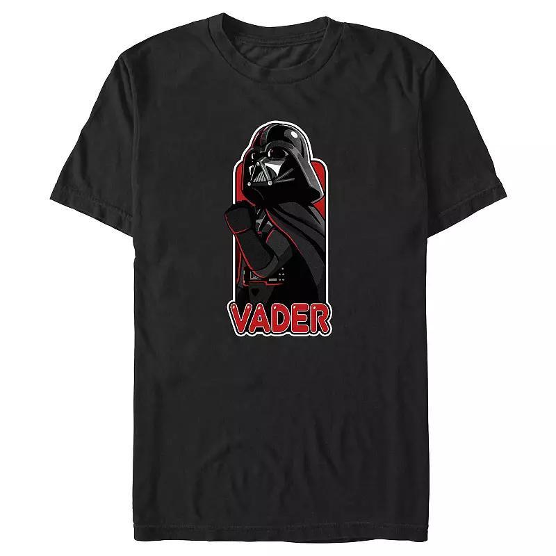 Big & Tall Star Wars Funny Darth Vader Graphic Tee, Men's, Size: XXL Tall, Black Product Image