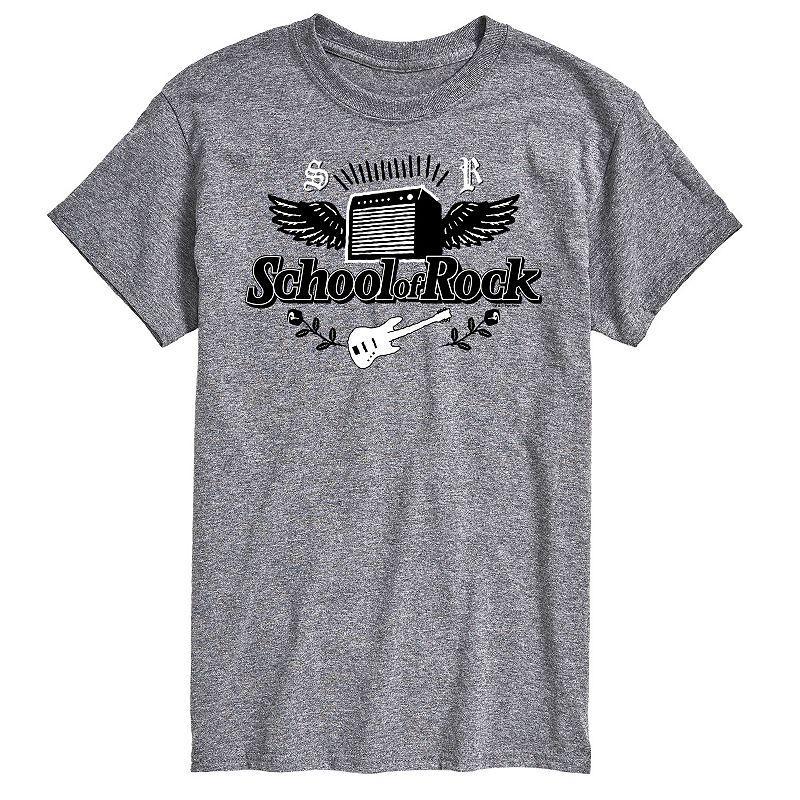 Men's School Of Rock Logo Graphic Tee, Size: XL, Red Product Image