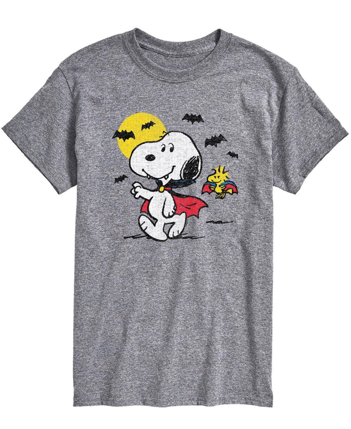 Men's Peanuts Vampire Snoopy Tee, Size: XXL, Gray Product Image