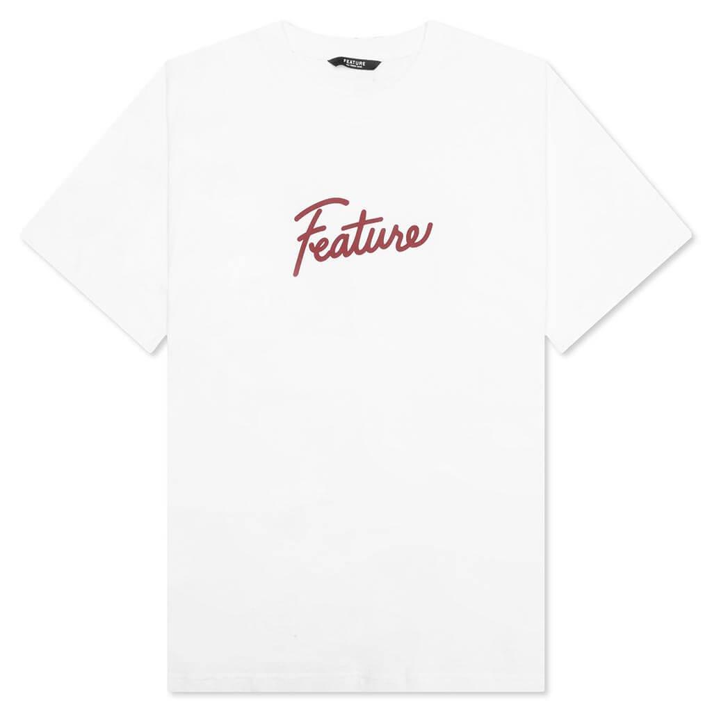 Script Tee - Optic White Male Product Image