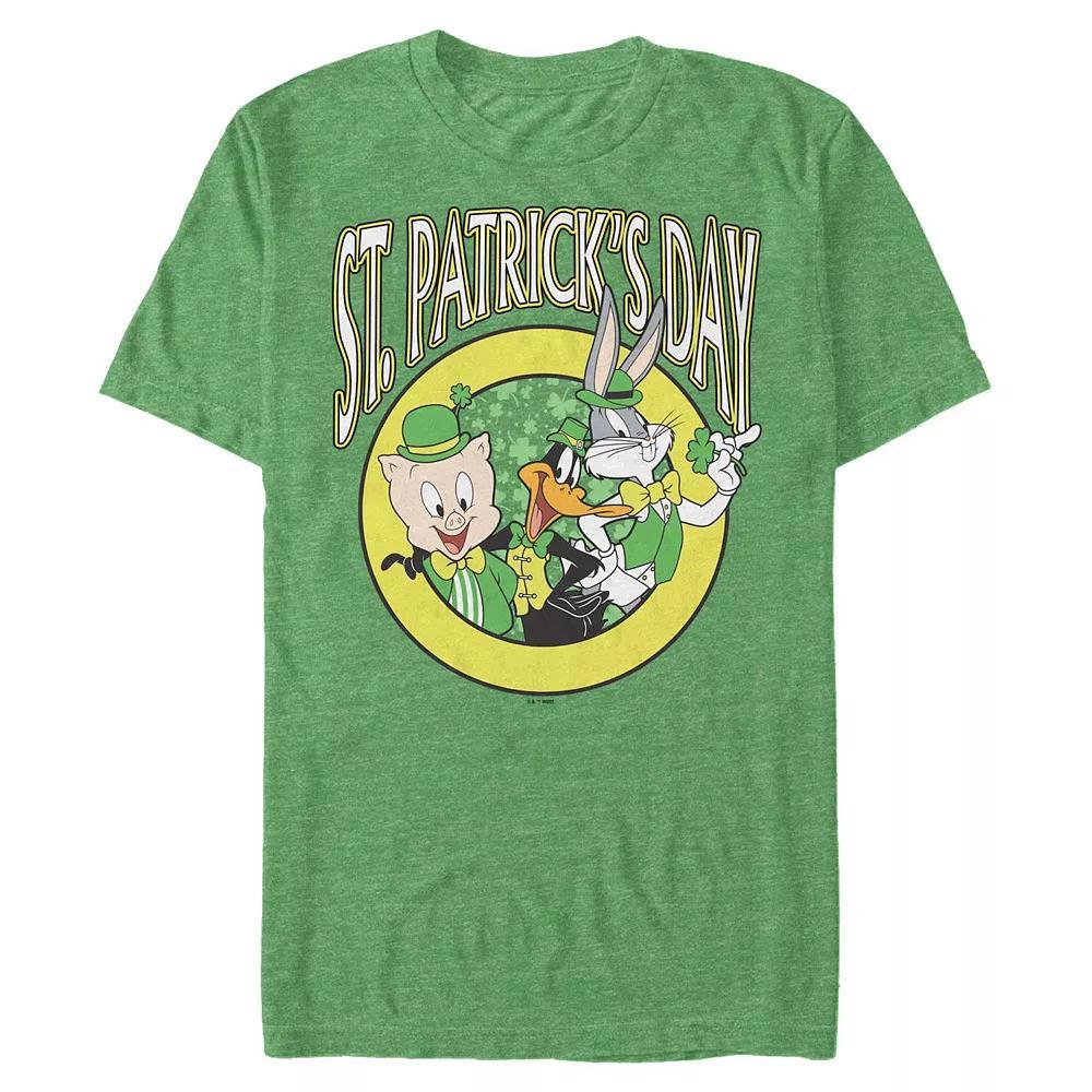 Big & Tall Looney Tunes St. Patrick's Day Buddies Graphic Tee, Men's,  Product Image