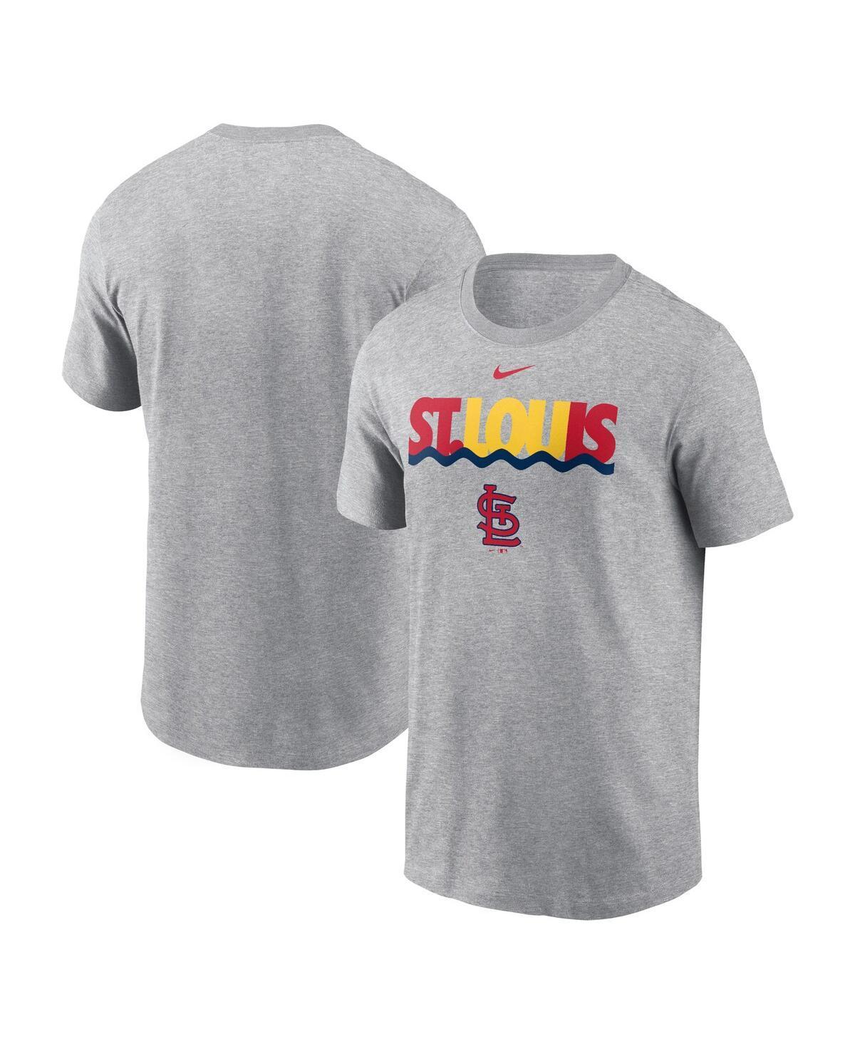 Men's Nike Heather Charcoal St. Louis Cardinals Local Home Town T-Shirt, Size: XL Product Image