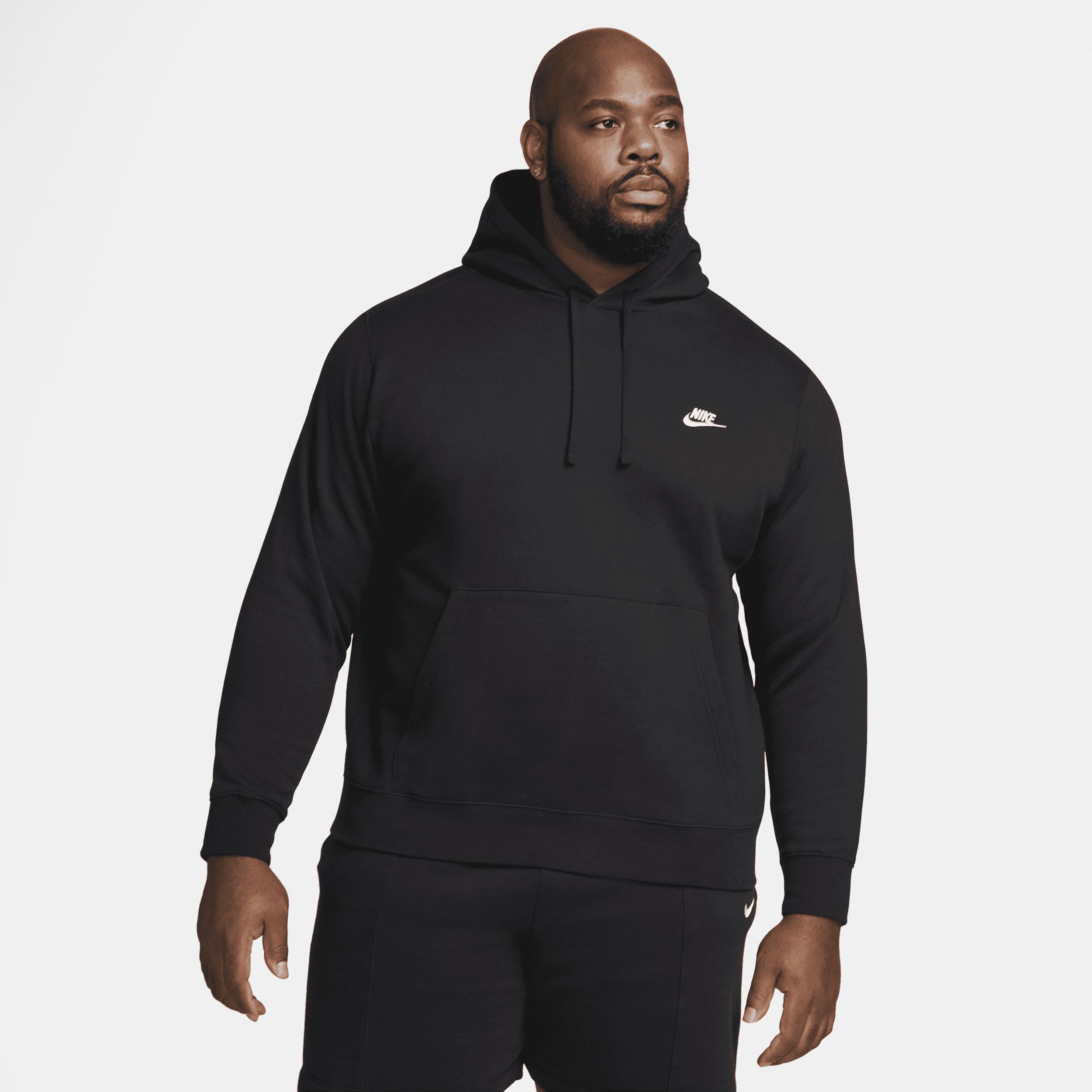 Nike Club Fleece hoodie in black Product Image