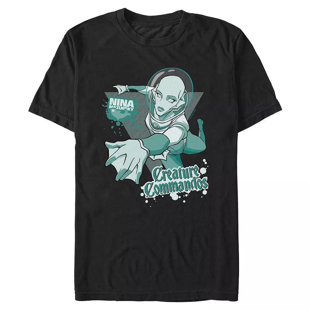 Men's Creature Commandos Presenting Nina Mazursky Graphic Tee,  Product Image
