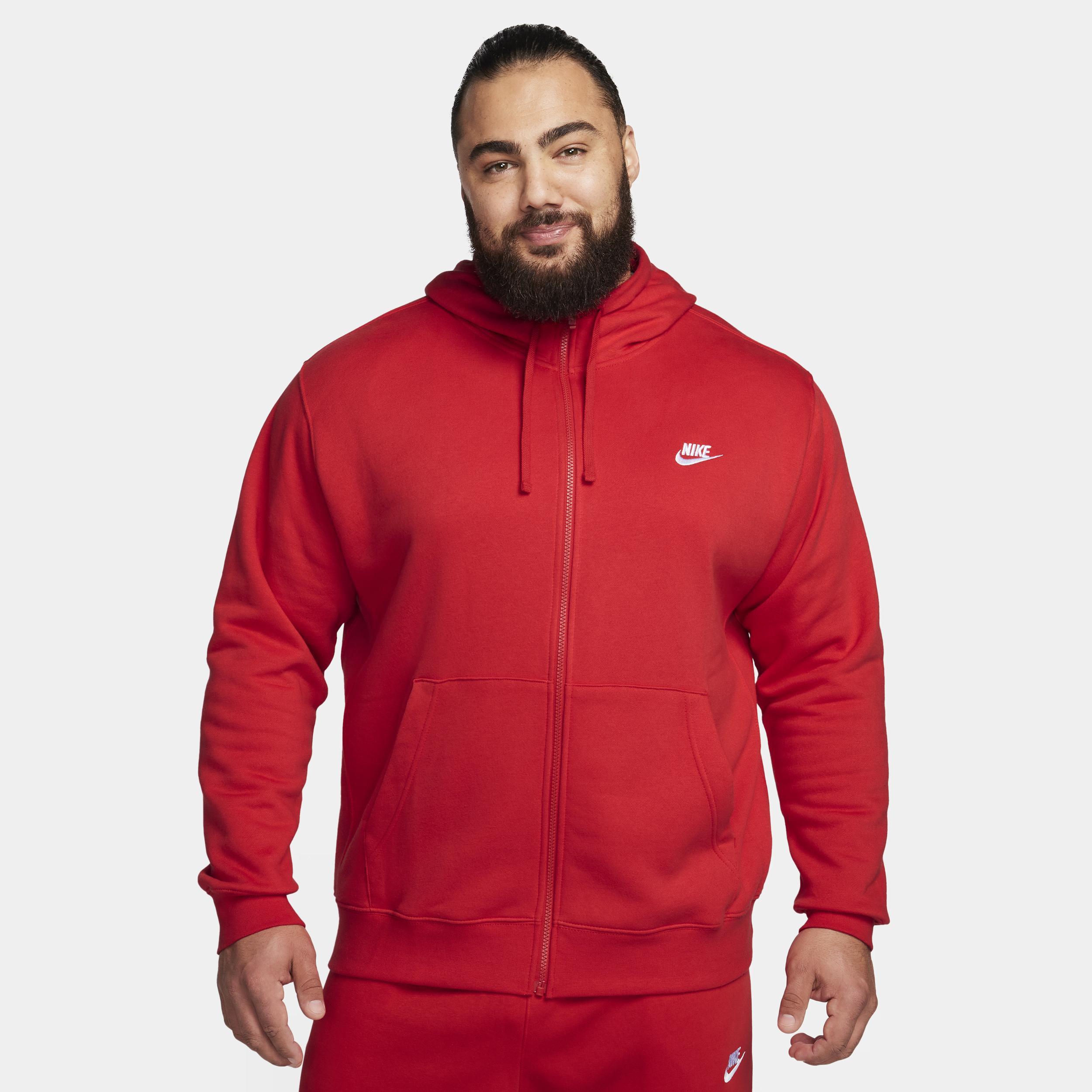 Mens Nike Sportswear Club Fleece Full-Zip Hoodie Product Image