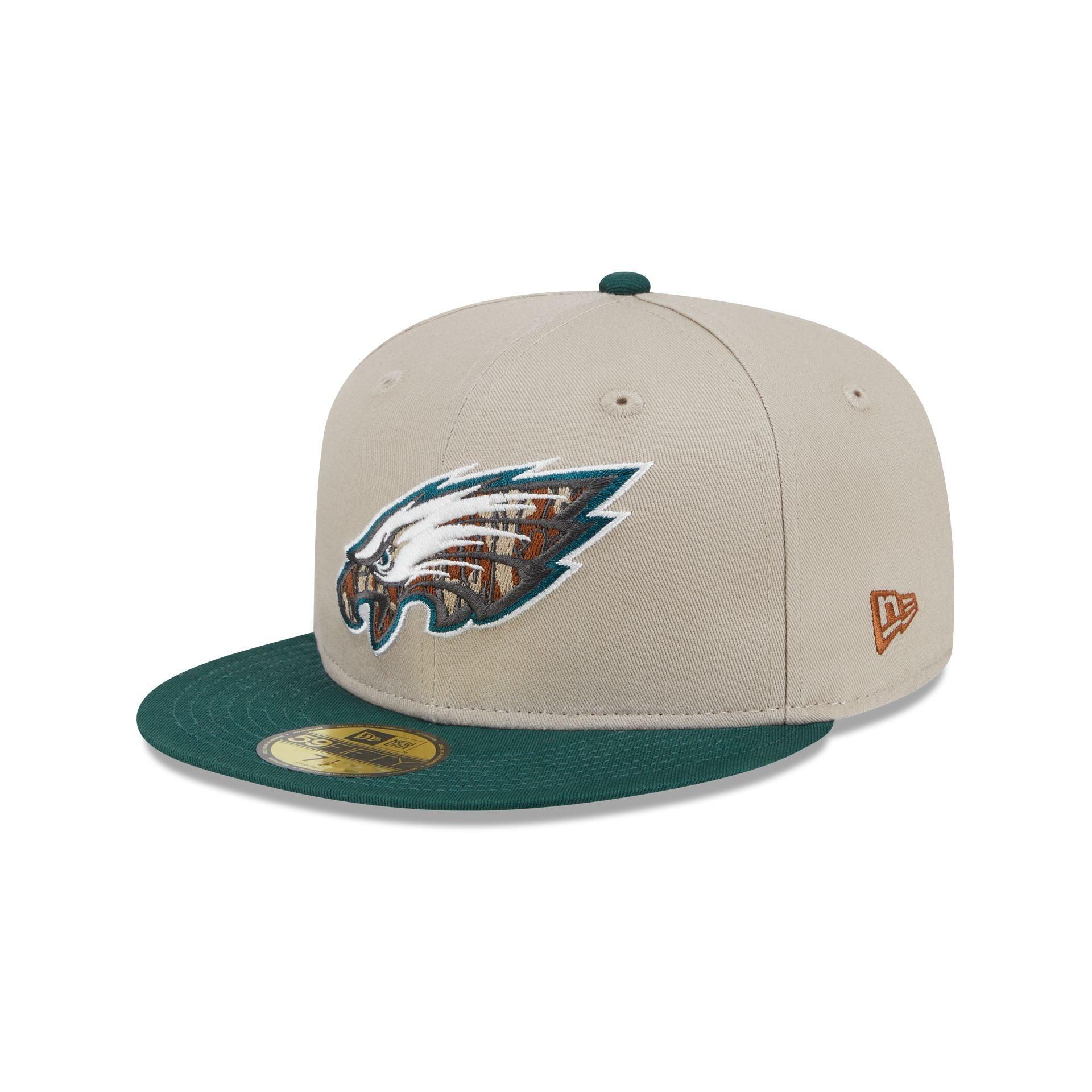 Philadelphia Eagles Earth Day 59FIFTY Fitted Hat Male Product Image