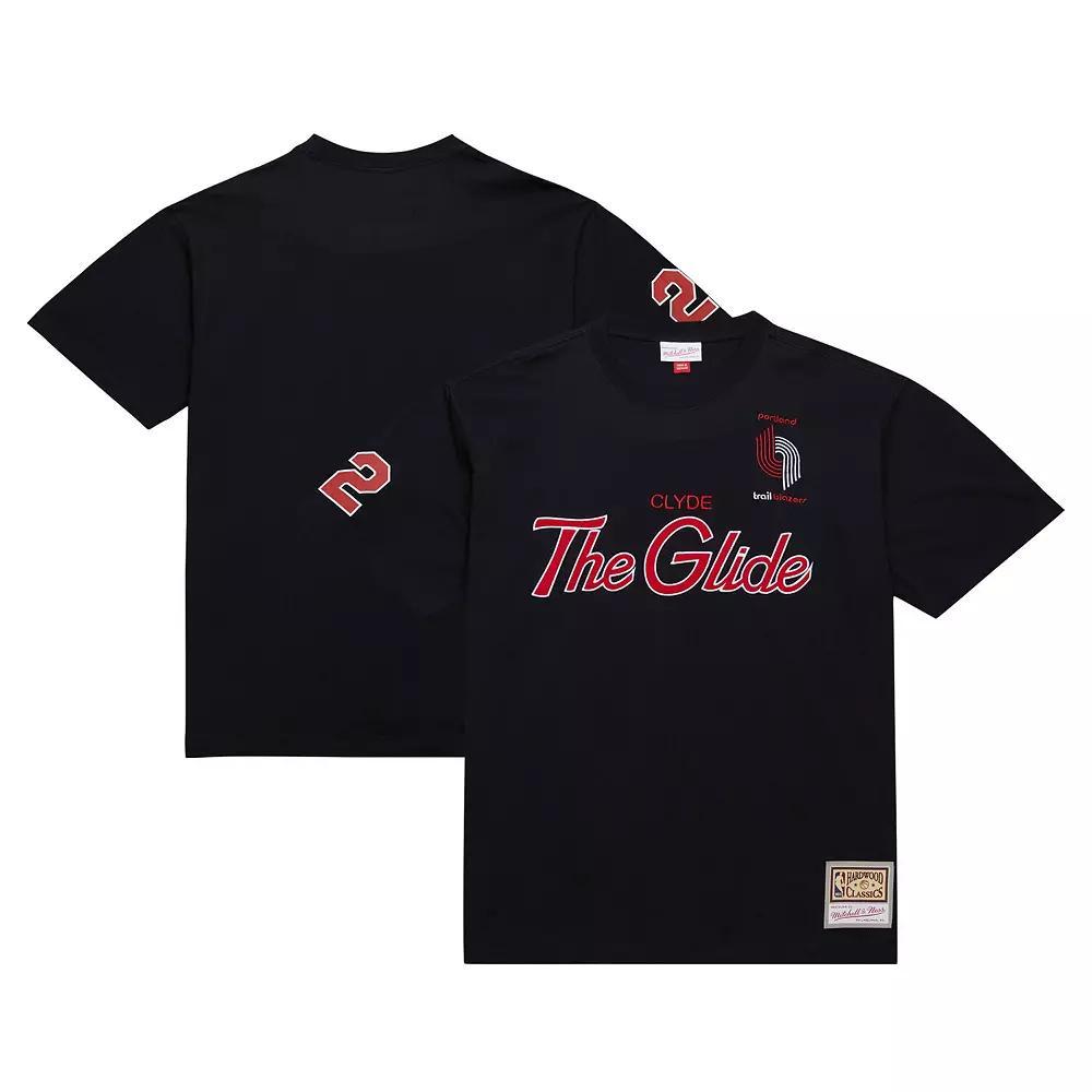 Mens Mitchell & Ness Tracy McGrady Black Toronto Raptors Premium Nickname T-Shirt Product Image