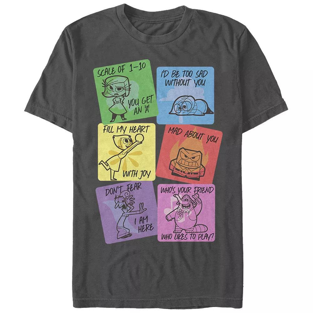 Disney / Pixar's Inside Out V Day Cards Men's Graphic Tee,  Product Image