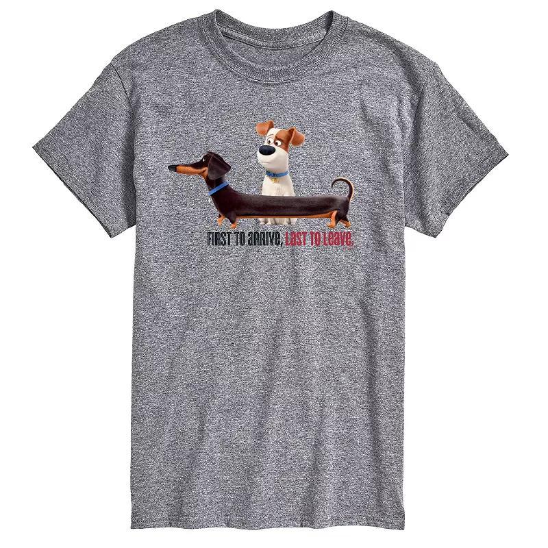 Big & Tall The Secret Life of Pets First To Arrive Dachshund Graphic Tee, Men's,  Product Image