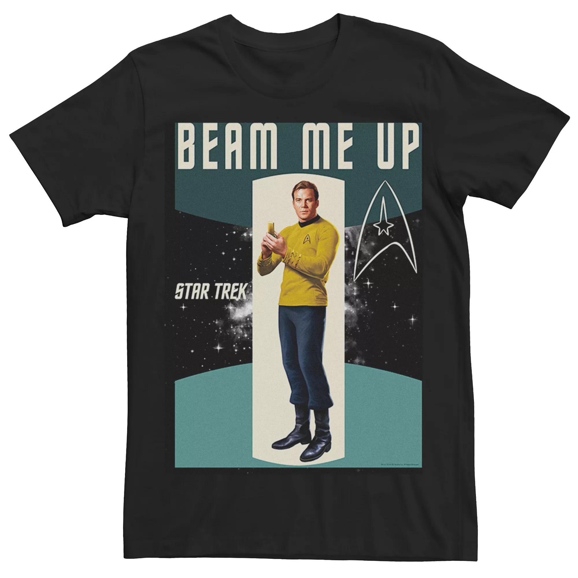 Men's Star Trek: The Original Series Beam Me Up Portrait Tee,  Product Image
