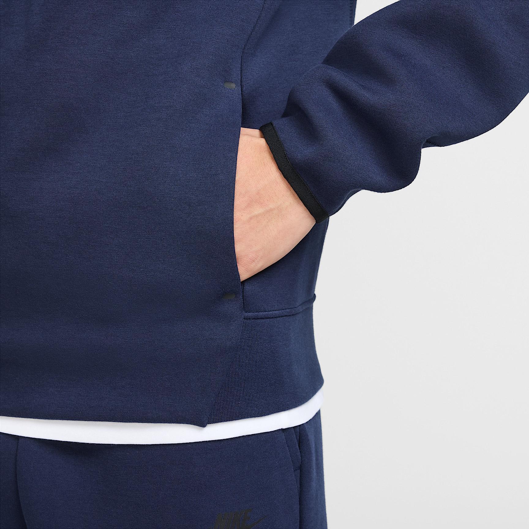 Mens Nike Sportswear Tech Fleece Pullover Hoodie | FB8016-451 Product Image