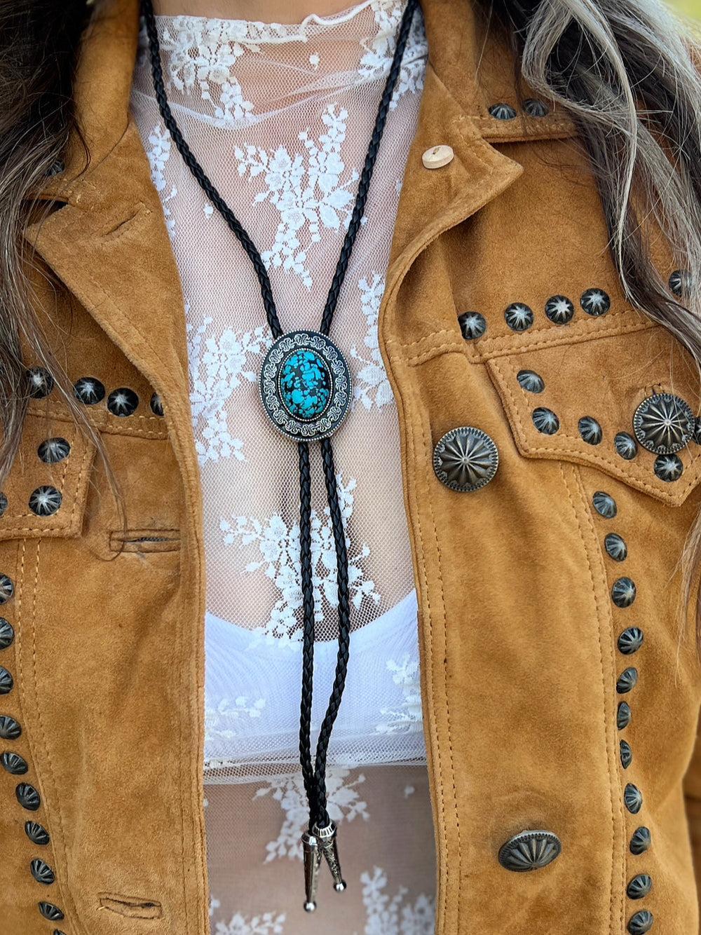 It's Getting Dangerous Studded Leather Jacket - Mustard Product Image