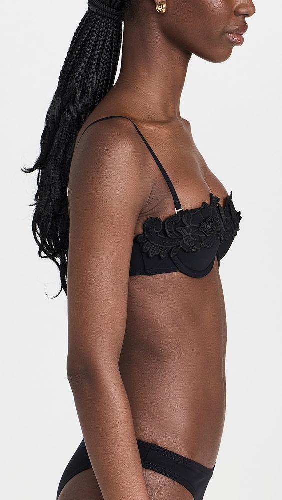 Zimmermann Halliday Embroidery Bra Swim Top | Shopbop Product Image