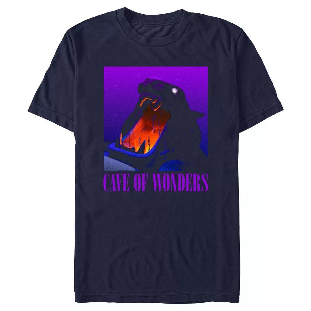 Disney's Aladdin Cave Of Wonders Men's Graphic Tee, Size: Large, Blue Product Image