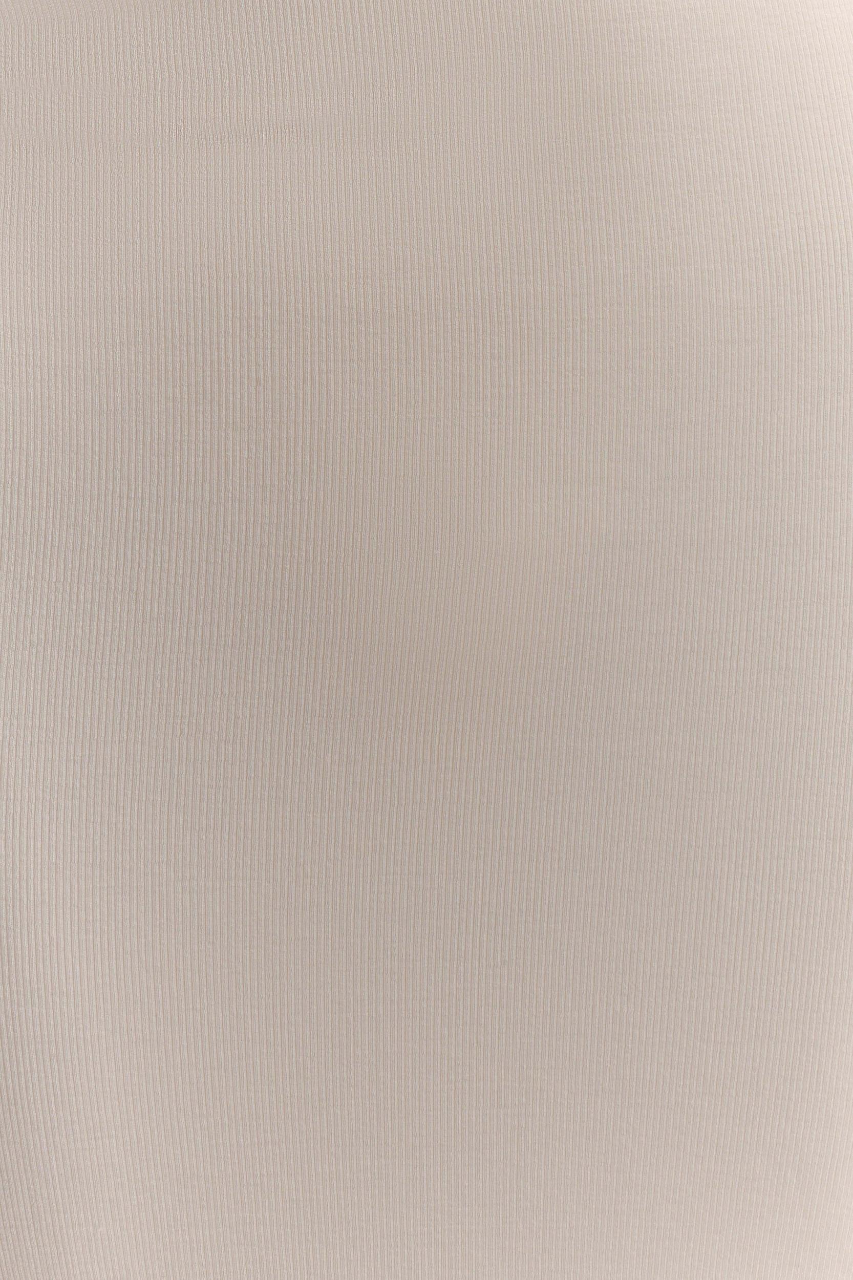 Anastasia One Shoulder Modal Midi Dress - Ivory Product Image