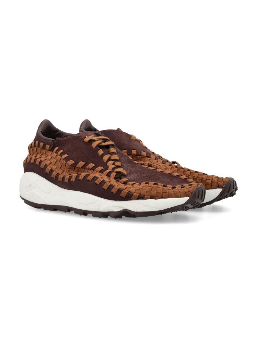 NIKE Air Footscape Woven Lace In Brown Product Image