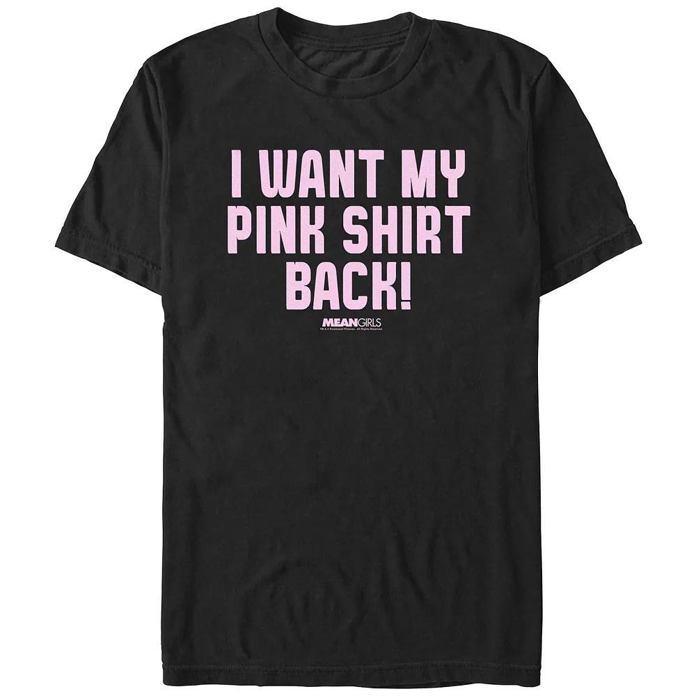 Men's Mean Girls I Want My Pink Shirt Back Graphic Tee,  Product Image