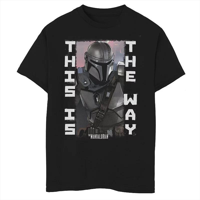 Boys 8-20 Star Wars Mando Blaster Battle Poster Graphic Tee, Boy's,  Product Image