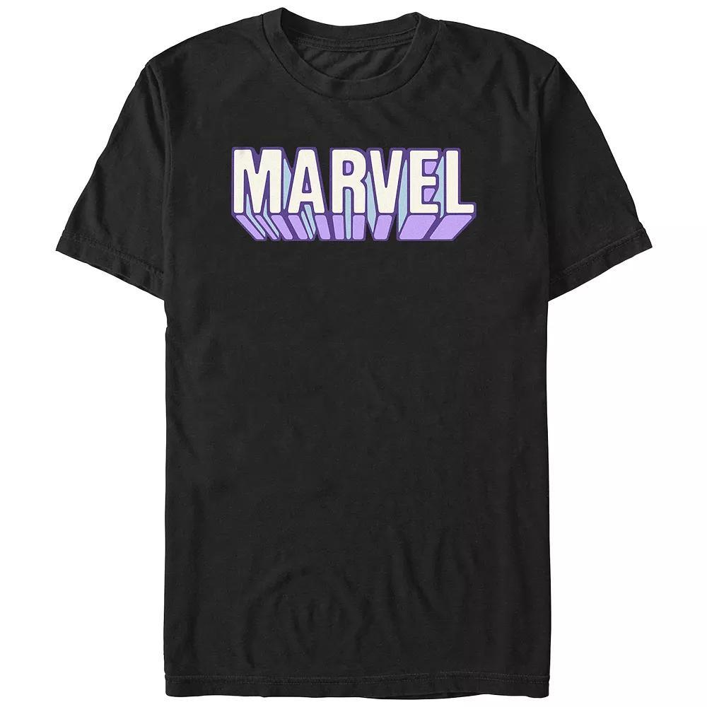 Juniors' Marvel Logo Boyfriend Graphic Tee, Women's,  Product Image