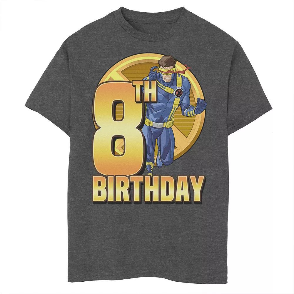 Boys 8-20 Marvel X-Men Cyclops Action Pose 8th Birthday Graphic Tee, Boy's,  Product Image