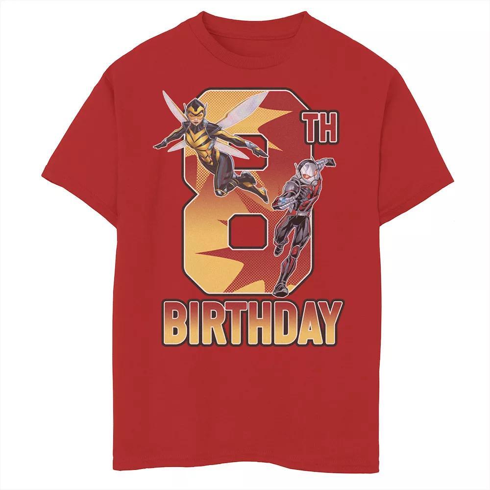Boys 6-20 Marvel Ant-Man & Wasp 8th Birthday Graphic Tee, Boy's,  Product Image