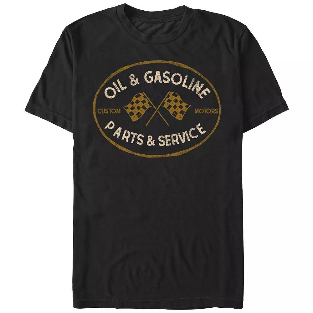Men's Comfort Colors® Oil And Gasoline Parts And Service Stamp Graphic Tee,  Product Image
