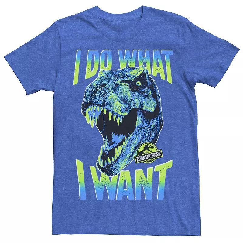 Men's Jurassic Park T-Rex I Do What I Want Tee, Size: 3XL, Kelly Product Image