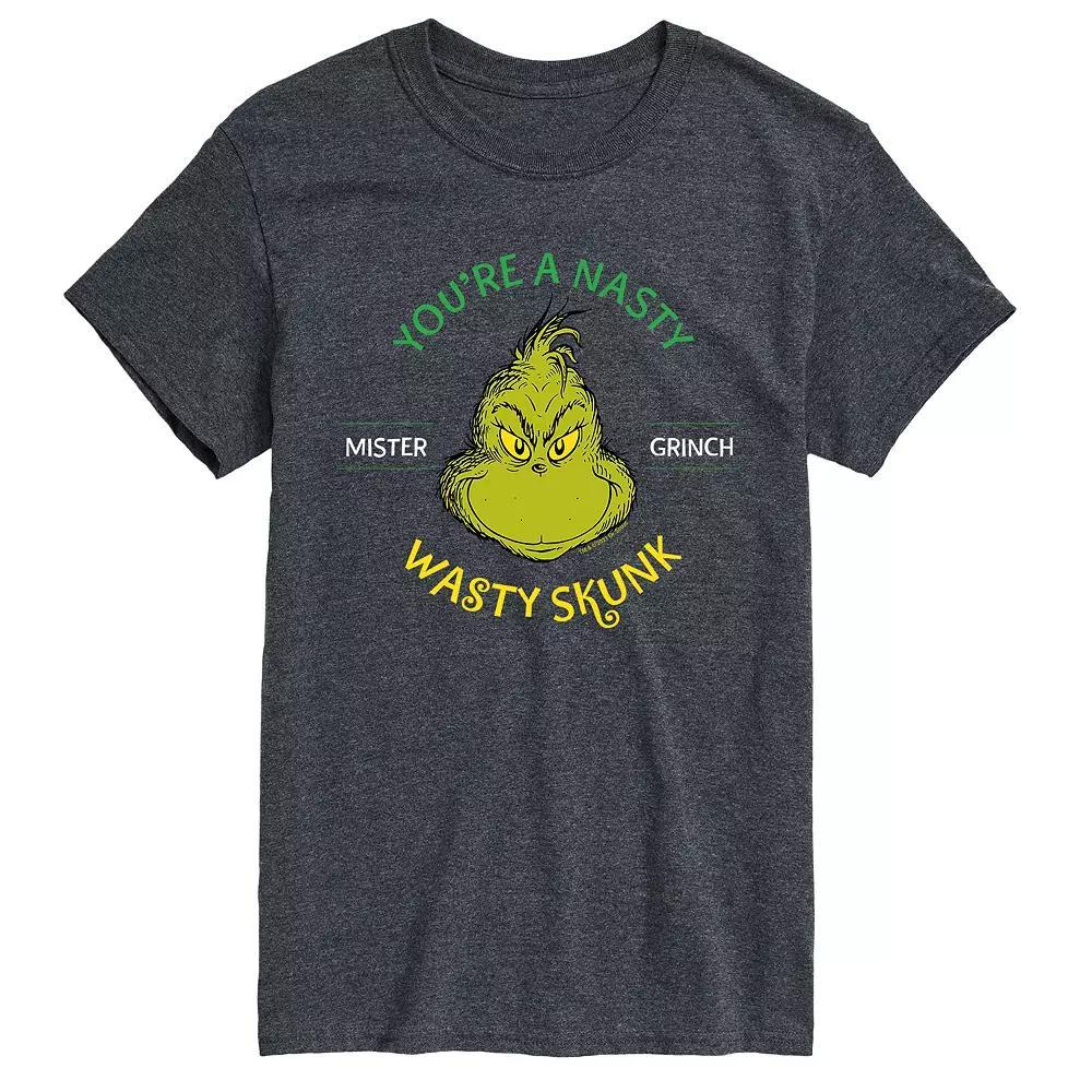 Men's Dr. Seuss The Grinch "You're A Nasty Wasty Skunk" Tee,  Product Image