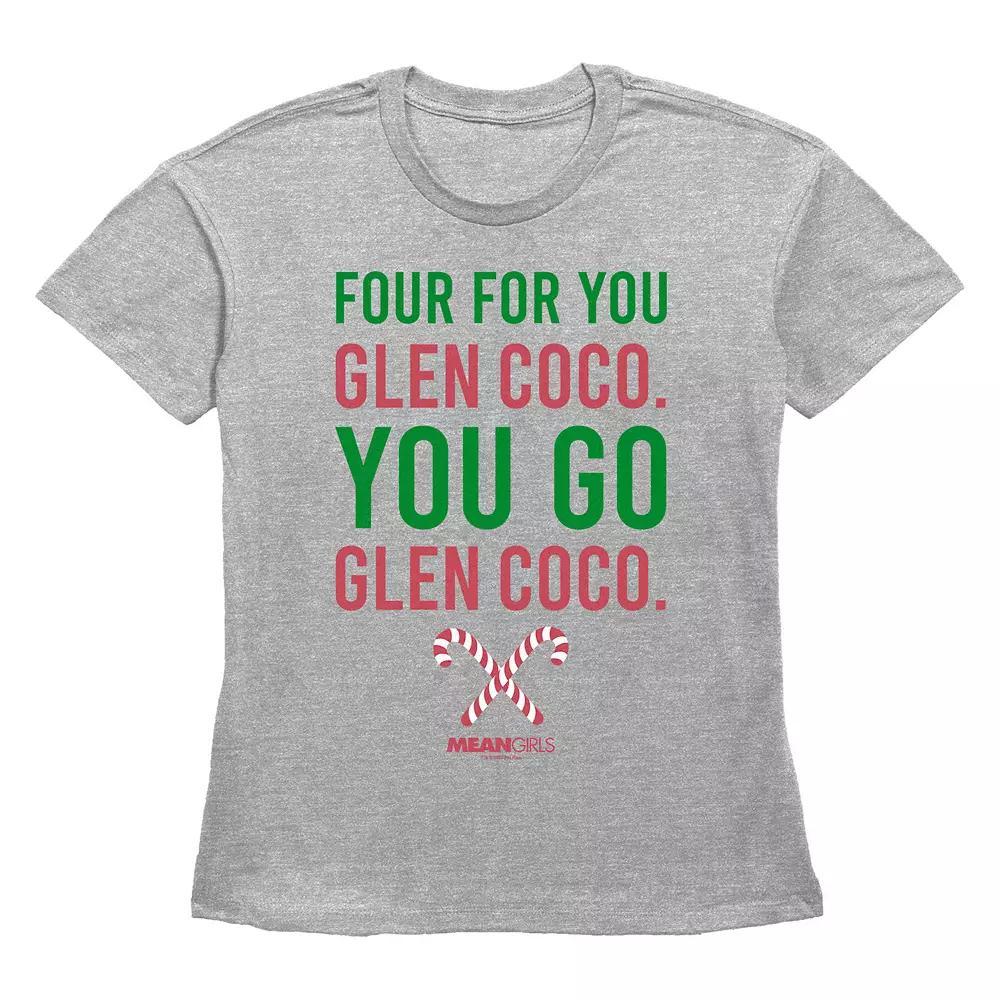 Women's Mean Girls Four For You Glen Coco You Go Glen Coco Graphic Tee,  Product Image