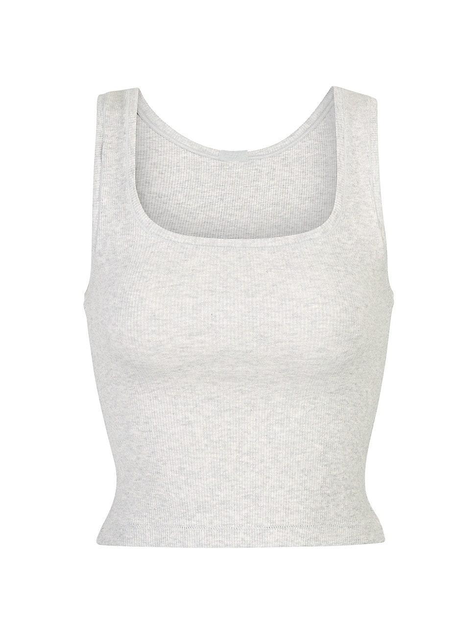 Womens Cotton Rib Tank Product Image