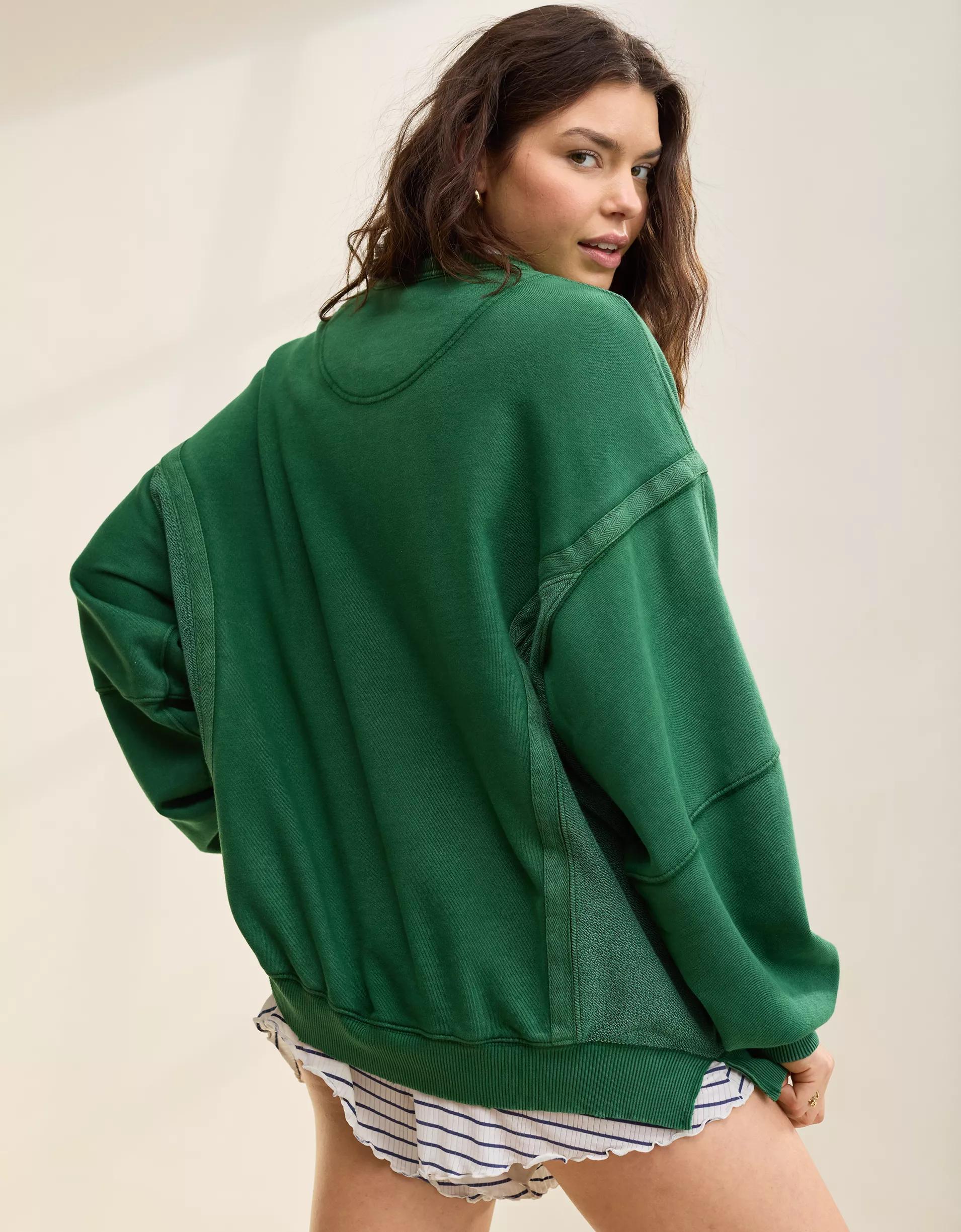 Aerie Keep It Light Crew Sweatshirt Product Image