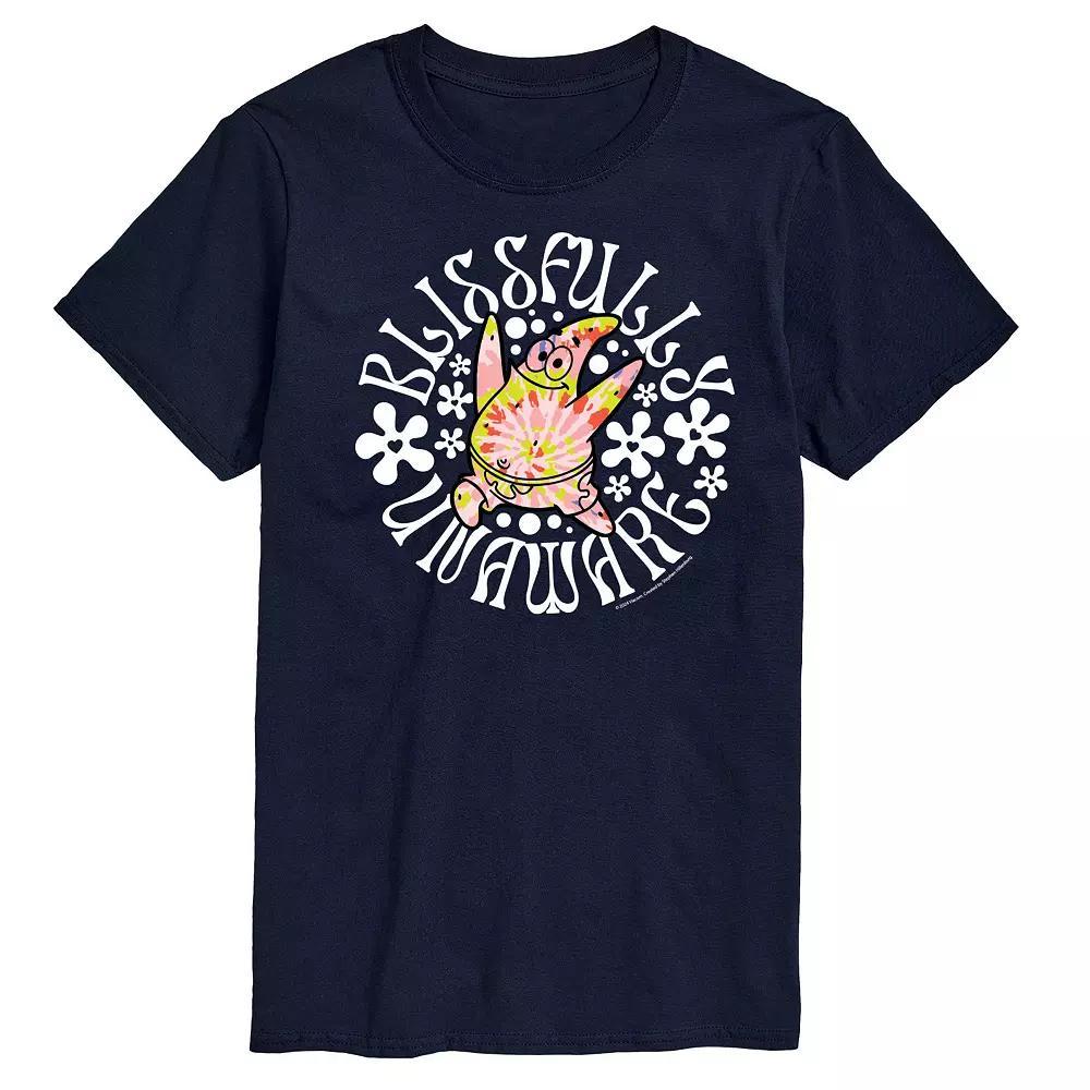 Men's SpongeBob SquarePants Blissfully Unaware Graphic Tee,  Product Image