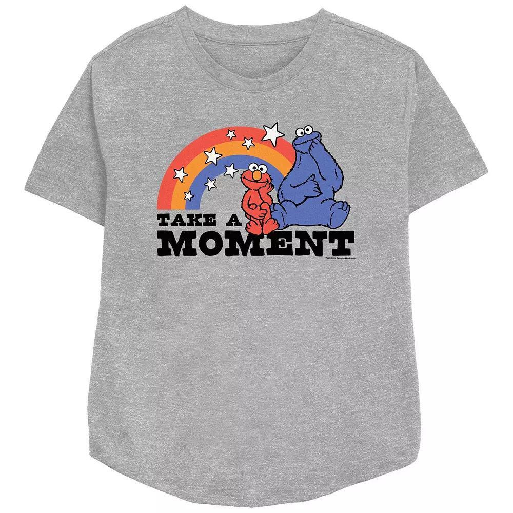 Women's PBS Kids Sesame Street Take A Moment Graphic Tee,  Product Image