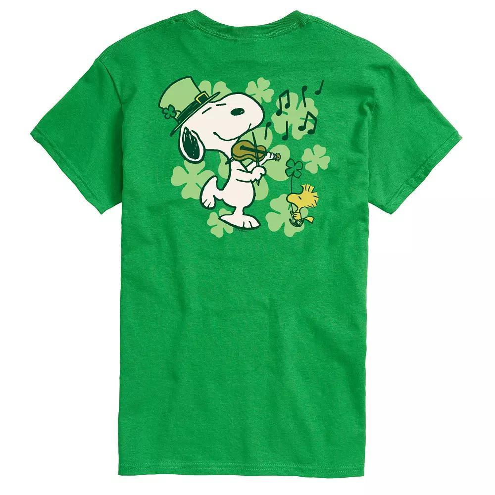 Men's Peanuts Snoopy St. Patrick's Day Graphic Tee,  Product Image