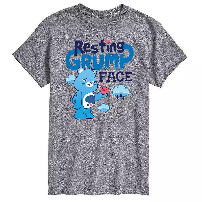 Men's Care Bears Unlock The Magic Resting Grump Face Graphic Tee, Size: Medium, Beige Product Image