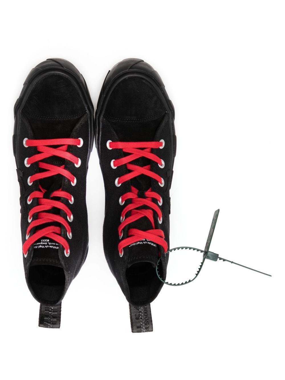 high-top canvas sneakers Product Image