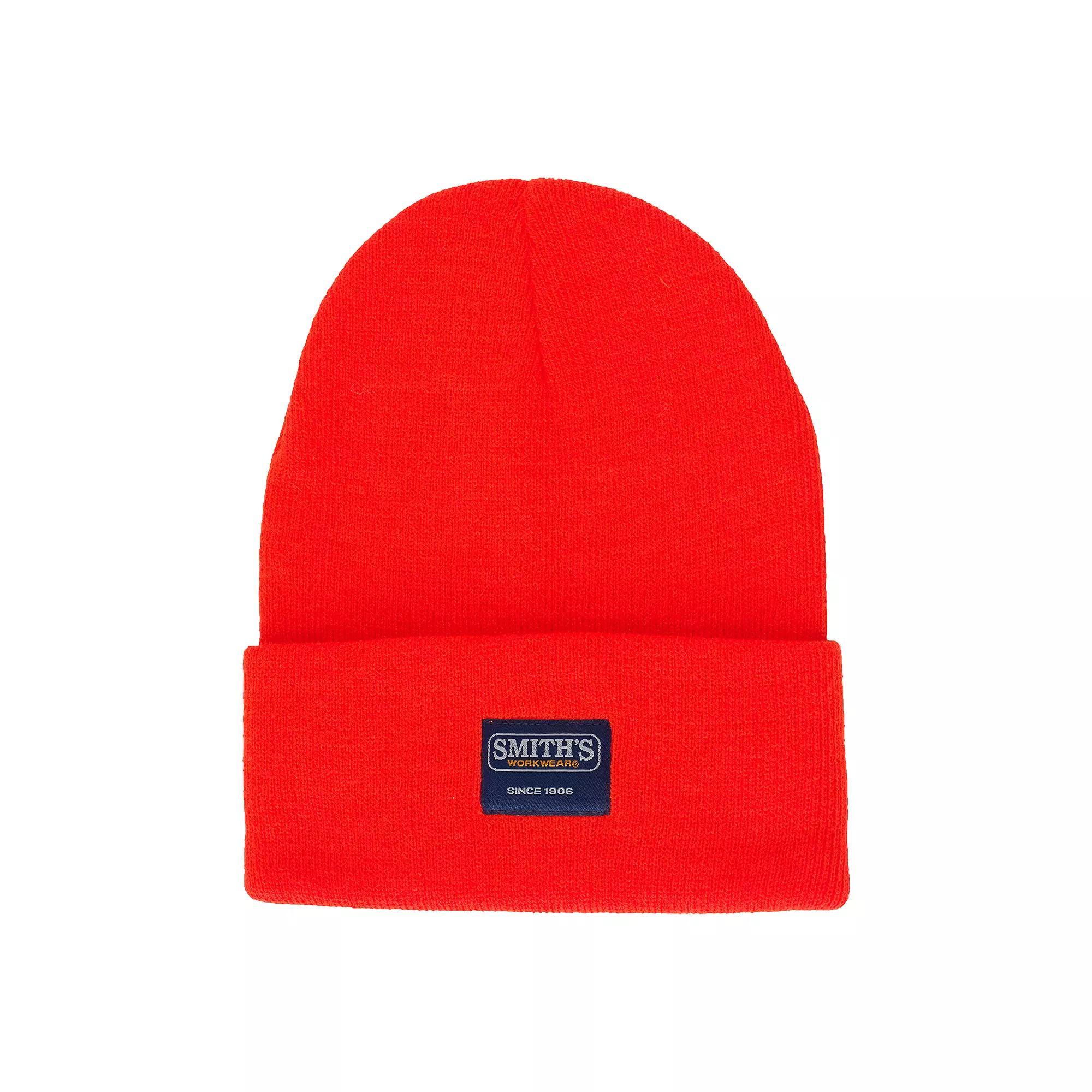 Men's Smith's Workwear Cuffed Pull-On Knit Beanie, Blue Product Image