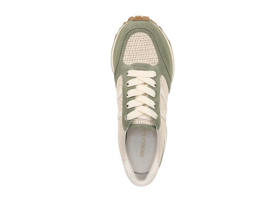 Valentina Mixed Leather Retro Sneakers Product Image