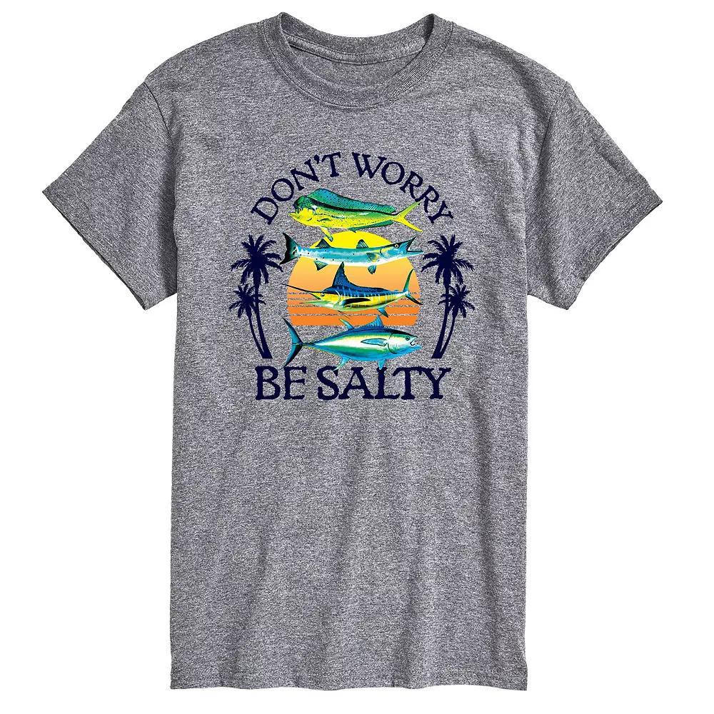 Men's Don't Worry Be Salty Graphic Tee,  Product Image