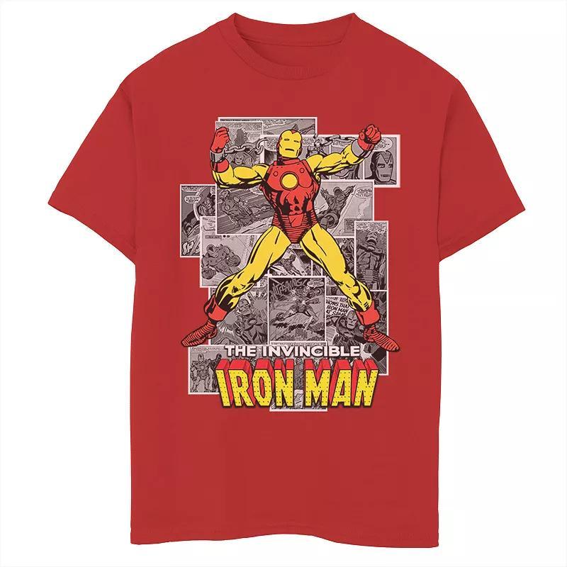 Boys 8-20 Marvel Comic Iron Man Graphic Tee, Boys Product Image