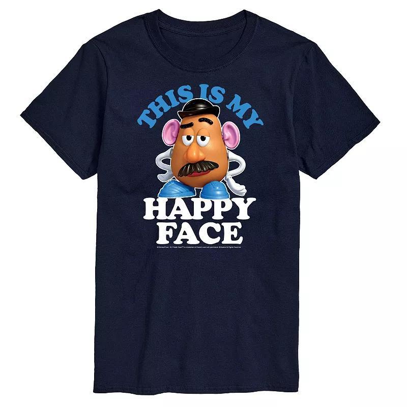 Disney / Pixar's Toy Story Big & Tall Happy Face Graphic Tee, Men's, Size: XL Tall, Blue Product Image