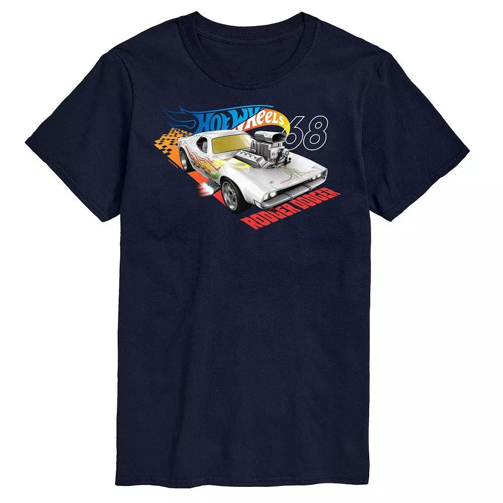 Big & Tall Hot Wheels Rodger Dodger Graphic Tee, Men's,  Product Image