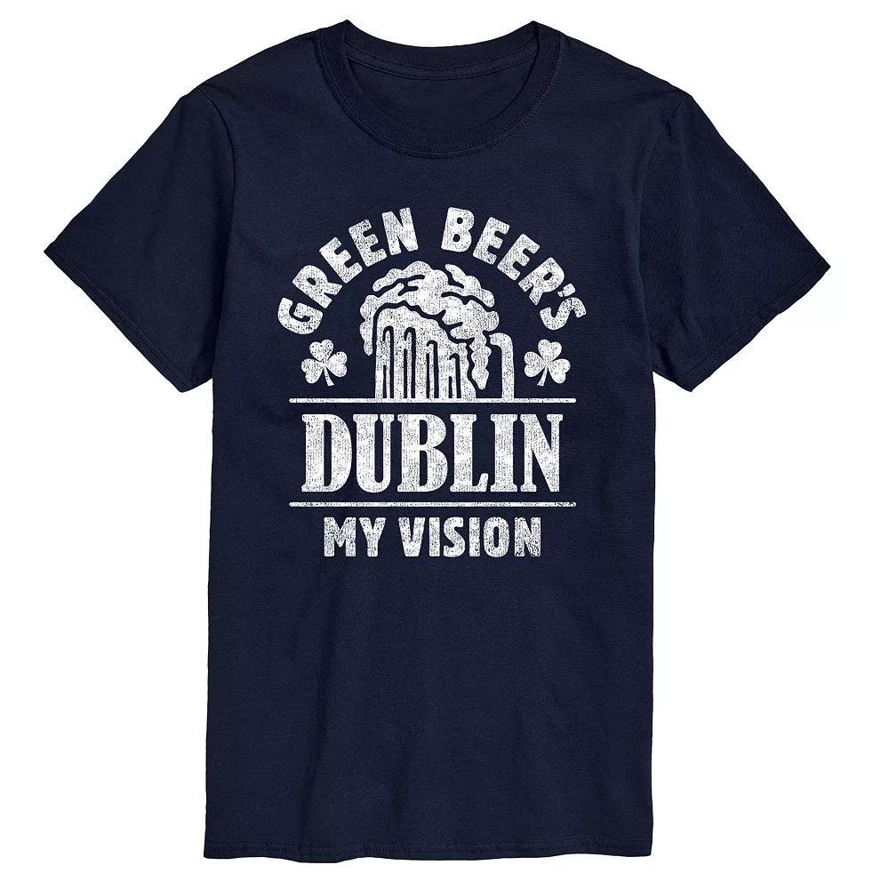 Men's Green Beers Dublin Vision Tee,  Product Image