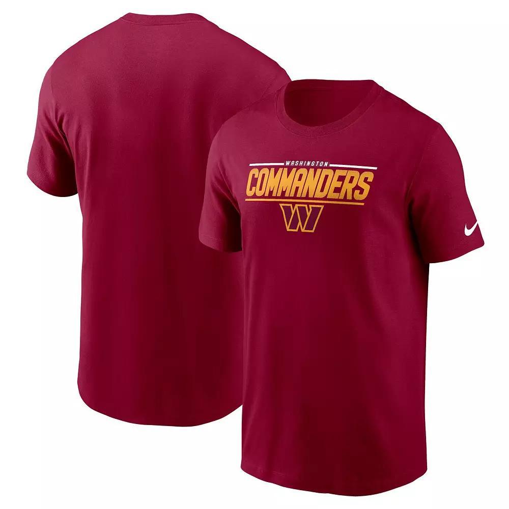 Men's Nike Burgundy Washington Commanders Muscle T-Shirt,  Product Image