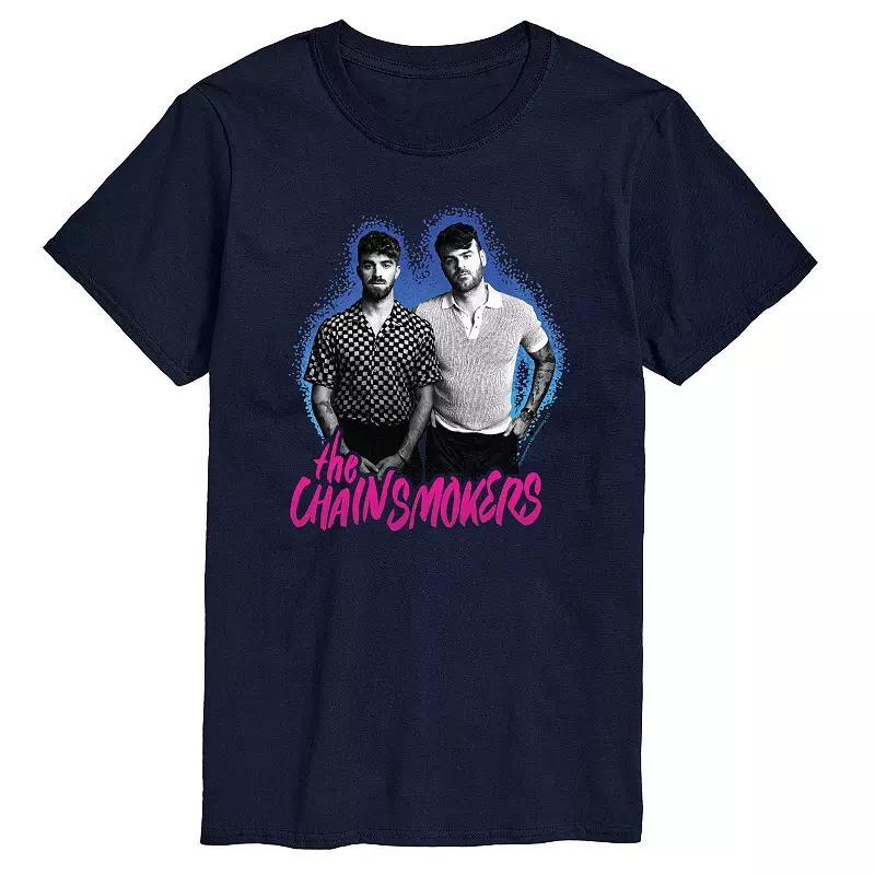 Big & Tall The Chainsmokers Glow Graphic Tee, Men's,  Product Image